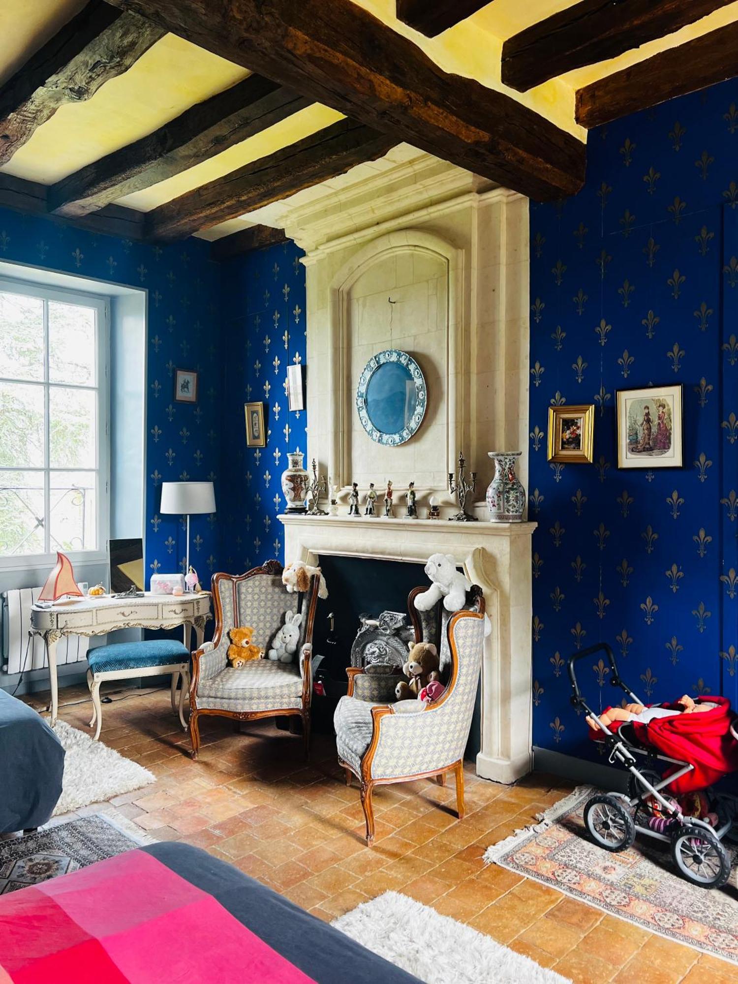 Chateau De La Thibaudiere Bois Savary - Chambre Familiale Du Roi Allonnes  Экстерьер фото