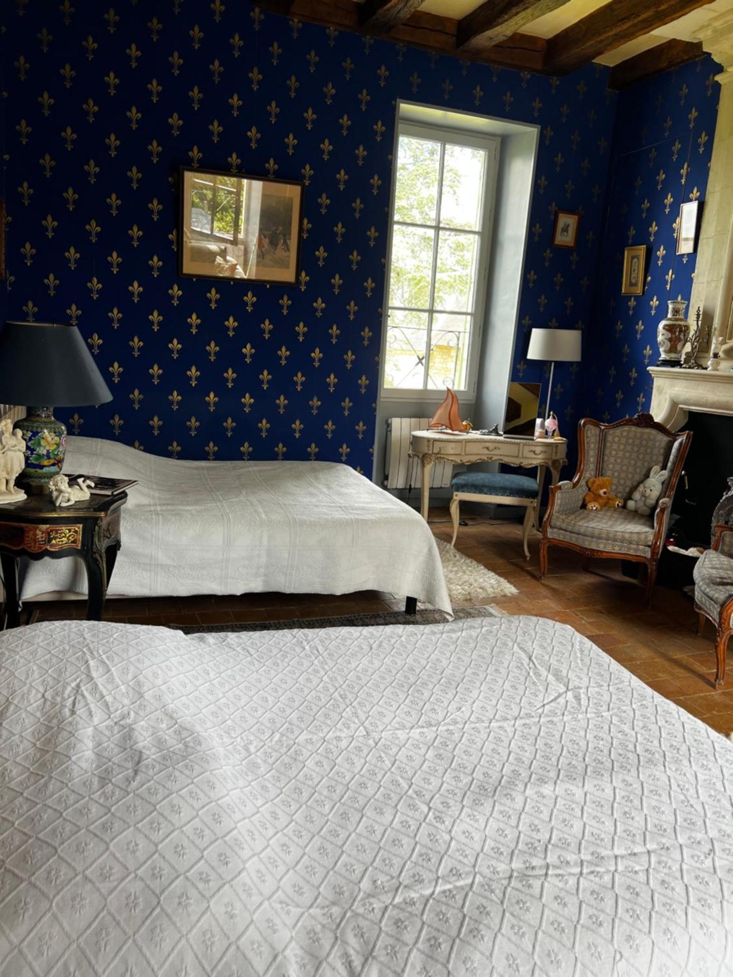 Chateau De La Thibaudiere Bois Savary - Chambre Familiale Du Roi Allonnes  Экстерьер фото